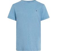 Tommy Hilfiger Boys’ Short Sleeve Round Neck T-Shirt, Blue (Dark Allure Heather), 18 Months
