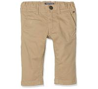 Tommy Hilfiger - Boy's Chinos - Original Slim Fit Chino Pant - Tommy Hilfiger Kidswear - Boys Trousers - Boys Chino Trousers - Tommy Hilfiger for Boys - Beige - Size 10 Years
