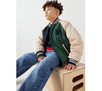 Tommy Hilfiger Boys Th Script Graphic Bomber Jacket, Multi, Size Age: 16 Years Print