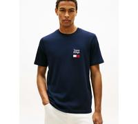 Tommy Hilfiger Brand Love Text Stack Mens T-Shirt - Desert Sky - Desert Sky - XL