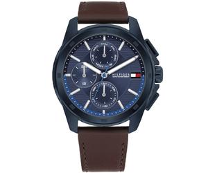 Tommy Hilfiger Brown Mens Multi Dial Watch Walker 1710632