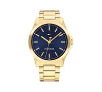 Tommy Hilfiger Bruce Analog Quartz Watch for Men with Silicon and Stainless Steel Bracelet
