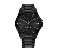 Tommy Hilfiger Bruce Analog Quartz Watch for Men with Silicon and Stainless Steel Bracelet