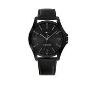 Tommy Hilfiger 1792190 Black Leather Strap Watch - W95362