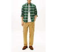 Tommy Hilfiger Brushed Oxford Check Ornamental Green/check size M | Casual Shirts Outlet | Men | Green M