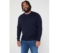 Tommy Hilfiger Bt-pima Org Ctn Cashmere Cn-b - Navy, Navy, Size 5Xl, Men Navy