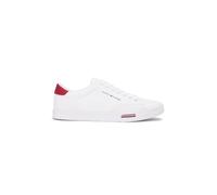 Tommy Hilfiger Men's Vulc Core RWB Long Lace CVS FM0FM05813 Low Top, White (White), 9