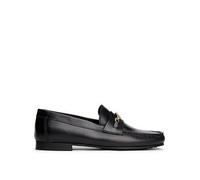 Tommy Hilfiger Chain Leather Loafer, Black, Size 37, Women Black