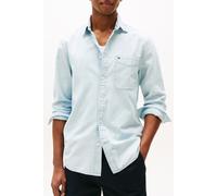 Tommy Hilfiger Chambray Pocket Regular Fit Shirt Light Blue size XXL | Casual Shirts Outlet | Men | Blue XXL