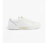 Tommy Hilfiger Chic Court Sneaker Womens Trainers White Leather - Size UK 6