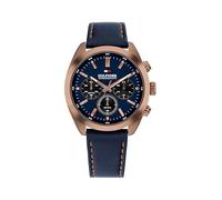 Tommy Hilfiger Men's Watch Hudson Chronograph Blue Leather Strap 1710721