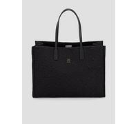 Tommy Hilfiger City Tote Monogram Bag, Black, Women Black