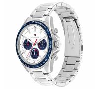 Tommy Hilfiger Clark 44mm Watch Silver Men