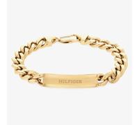 Tommy Hilfiger Clash Gold Plated Logo Curb Chain Bracelet 2790580