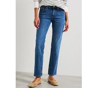 Tommy Hilfiger Women's Mid Rise Straight Leg Jeans 32 L30 Blue