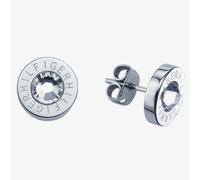 Tommy Hilfiger Jewelry Women's Stainless Steel Stud Earrings Embellished with a Crystal - 2700260