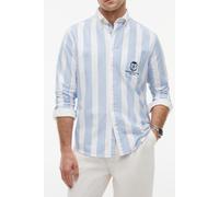 Tommy Hilfiger Club Prep Oxford Classic Shirt Blue/stripe size L | Casual Shirts Outlet | Men | Blue L