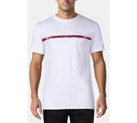 Tommy Hilfiger Cn Ss Tee Logo Slim Fit Short Sleeve T-shirt White size XL | Print T-Shirts Outlet | Men | White XL