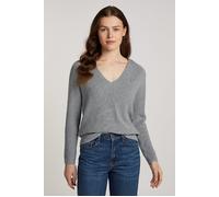 Tommy Hilfiger Co Cardi Stitch V-neck Standard Fit Medium Grey size S | Knitted Sweaters Outlet | Women | Gray S