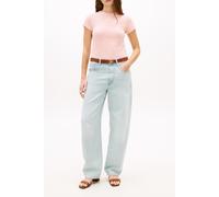 Tommy Hilfiger Co Slub Slim Ss Tee Soft Rose size L | Shirts Outlet | Women | Pink L