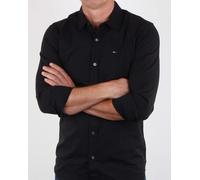 Tommy Jeans Original Stretch Slim Fit Long Sleeve Shirt Black XL Men