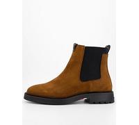 Tommy Hilfiger HILFIGER COMFORT Mens Suede Chelsea Boots Coconut Grove - UK 9