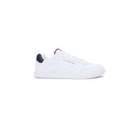 Tommy Hilfiger Contrast Heel Trainers Wileather White size 46 | Sneakers Outlet | Men | White 46