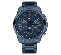 Tommy Hilfiger Cooper 1791560 Men's Chronograph Watch - 46mm Navy Dial Steel Bracelet
