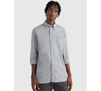 Tommy Hilfiger Mens Core 1985 Flex Regular Fit Oxford Shirt - Desert Sky - L