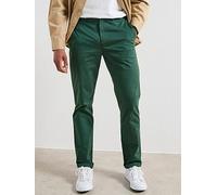 Tommy Hilfiger Core Denton Essential Twill Trousers, Dark Green, Size 30, Inside Leg Regular, Men Dark Green