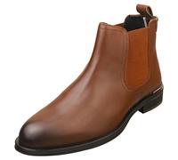 Tommy Hilfiger Mens Leather Chelsea Boot - Winter Cognac - 8