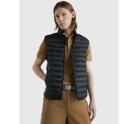 Tommy Hilfiger Men's Packable Circular Vest Vests, Black (Black), M