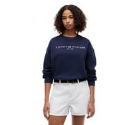 Tommy Hilfiger Corp Logo Modern Sweatshirt Blue XL Woman