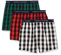 Tommy Hilfiger Cotton Classics Slim Woven Boxer 3-Pack, Cognac, S