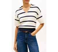 Tommy Hilfiger Cotton Full Needle Polo Big Calico/dark N Navy size M | Poloshirts Outlet | Women | Blue M