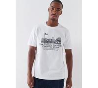 Tommy Hilfiger Country Club Graphic T-Shirt, White, Size M, Men White