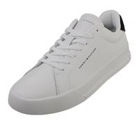 Tommy Hilfiger Court Detail Ess Mens Casual Trainers in White - 10 UK