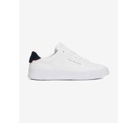 Tommy Hilfiger Court Leather Detail Shoes pure white black - 45