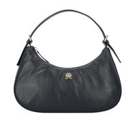 Tommy Hilfiger CREST LEATHER Shoulder Bag Leather 37 cm black