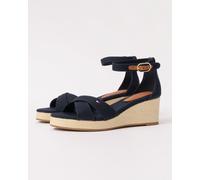 Women's Tommy Hilfiger Criss-Cross Womens Wedge Espadrille - Blue - Size: 6.5