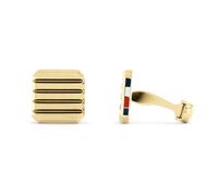Tommy Hilfiger Cufflink Cufflink 2790487 - Man - Stainless Steel Gold 15 mm