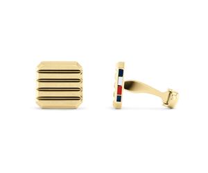 Tommy Hilfiger Cufflink Cufflink 2790487 - Man - Stainless Steel Gold 15 mm