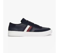 Tommy Hilfiger CUPSET RWB LEATHER Mens Sneakers Desert Sky - Blue - Size UK 10