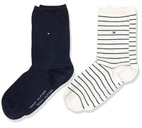 Tommy Hilfiger Damen Small Stripe Women's Socks (2 Pack) Socken (2er Pack)