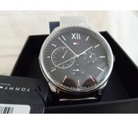 Tommy Hilfiger Mens Horloge 1791415 Multicolour - Grey Stainless Steel (archived) - One Size