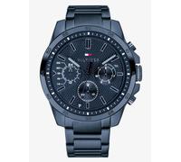 Tommy Hilfiger Decker Navy Blue Stainless Steel Chronograph Dial Bracelet Watch 1791560