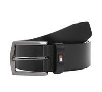 Tommy Hilfiger DENTON 3.5 EXT Belt Leather AM0AM13536BDS-90 cm - Man - Leather Black 90 cm