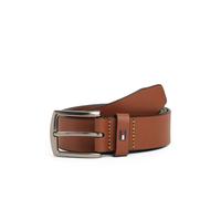 Tommy Hilfiger Denton Enamel Flag Mens Leather Belt - Winter Cognac - Winter Cognac - W46