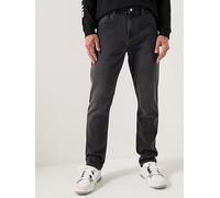 Tommy Hilfiger Denton Straight Fit Jeans, Grey, Size 38, Inside Leg Regular, Men Grey