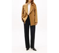 Tommy Hilfiger Df Wool Blend Reg Coat Desert Khaki size 42 | Double Breasted Coats Outlet | Women | Brown 42